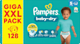 Windeln Baby Dry Gr. 5 (11-16 kg) Giga Pack Pampers