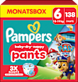 Baby Pants Baby Dry Paw Patrol Gr. 6 Extra Large (14-19 kg) Monatsbox Pampers