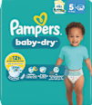 Windeln Gr. 5 Junior (11-16 kg) Pampers baby-dry