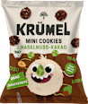 Kindersnack Mini Monster Cookies Haselnuss Kakao ab 3 Jahren KRÜMEL