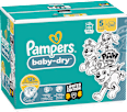 Windeln Baby Dry Gr.5 (11-16 kg) Limited Edition Paw Patrol, Monatsbox Pampers