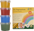 Fingermalfarbe Set 4tlg. Grünspecht