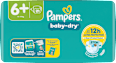 Windeln Baby Dry Gr. 6+ XL (14-19 kg)  Pampers baby-dry