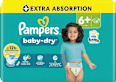 Windeln Baby Dry Gr. 6+ XL (14-19 kg)  Pampers baby-dry
