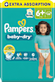 Windeln Baby Dry Gr. 6+ XL (14-19 kg)  Pampers baby-dry