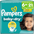 Windeln Baby Dry Gr. 6+ XL (14-19 kg)  Pampers baby-dry