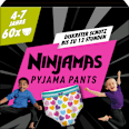 Pyjama Pants Mädchen 4-7 Jahre, Monatsbox Ninjamas