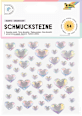 Aufkleber Schmucksteine Herzen Dekorieren & Einrichten
