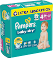 Windeln Baby Dry Gr. 4+ Maxi+ (10-15 kg) Pampers baby-dry