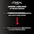 Augenbrauenstift Infaillible Brows 24H Micro Precision Pencil 1.0 Ebony L'ORÉAL PARiS