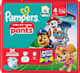 Baby Pants Baby Dry nappy Paw Patrol Gr. 4 (9-15 kg) Pampers