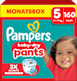 Baby Pants Baby Dry Gr.5 Junior (11-17 kg), Monatsbox Pampers