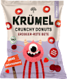 Kindersnack Crunchy Donuts Erdbeer Rote Beete, ab 3 Jahren KRÜMEL