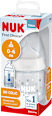 Babyflasche aus Glas First Choice, weiß, 0-6 Monate, 120 ml NUK