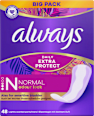 Slipeinlagen Daily Extra Protect Normal, Big Pack always