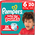 Baby Pants Baby Dry Gr. 6 XL (13-19 kg) Pampers baby-dry