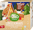 Lebkuchenhaus-Bastelset, 730 g dmBio