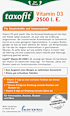 Vitamin D3 2500 I.E. Tabletten 50 St taxofit
