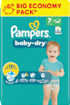 Windeln Baby Dry Gr.7 XL (15+ kg), Big Pack  Pampers