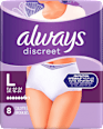 discreet Pants Inkontinenz Plus Gr. L, Vorteilspack (4x8 St) always