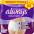 discreet Pants Inkontinenz Plus Gr. L, Vorteilspack (4x8 St) always