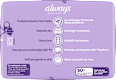 discreet Pants Inkontinenz Plus Gr. L, Vorteilspack (4x8 St) always