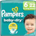 Windeln Baby Dry Gr. 6 XL (13-18 kg) Pampers baby-dry
