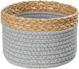 Baumwollkorb natur-grau  Dekorieren & Einrichten