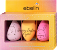 Geschenkset ebelin Make-Up Schwämmchen Happy Easter 3tlg ebelin