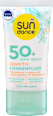 Szenzitív napozó fluid arcra és dekoltázsra, FF50+ nagyon magas fényvédelemmel SUNDANCE