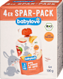 Piure de mere și piersici ECO babylove
