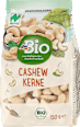 bio ořechy kešu, jádra celá nepražená dmBio
