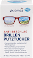 Vlažni robčki za čiščenje očal za preprečevanje rosenja stekel visiomax