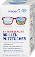 Vlažni robčki za čiščenje očal za preprečevanje rosenja stekel visiomax