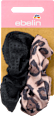 Scrunchies Leo-Print & schwarz ebelin