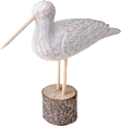 Holzaufsteller Möwe weiß (22 cm) Dekorieren & Einrichten