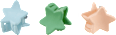 Haarclips Mini Sterne ebelin