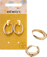 Creolen, Gold-Optik ebelin