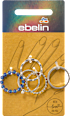 Ringe Silber-Optik ebelin