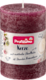 Kerze rustik 100/68  Pflaume Profissimo