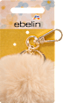Schlüsselanhänger Fell-Ball, rosa ebelin