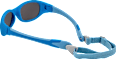 Sonnenbrille für Kinder in Blau mit Kopfband und dunkler Tönung  SUNDANCE
