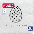 Cocktailservietten "happy easter" (25x25 cm) Profissimo