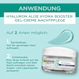 Nachtcreme Gel Hyaluron Aloe Hydra Booster Garnier Skin Active