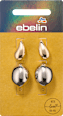 Ohrstecker Tropfenform, Gold- & Silber-Optik ebelin