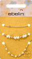 Armbänder mit Perlen, Gold-Optik ebelin