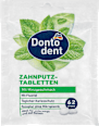 Tablete za čiščenje zob z okusom mete Dontodent