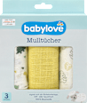 Mulltücher Dino/senfgelb babylove