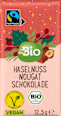 Čokolada s lješnjak-nugat punjenjem dmBio