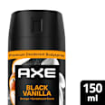 Bodyspray Black Vanilla Orange & Sandalwood Scent AXE